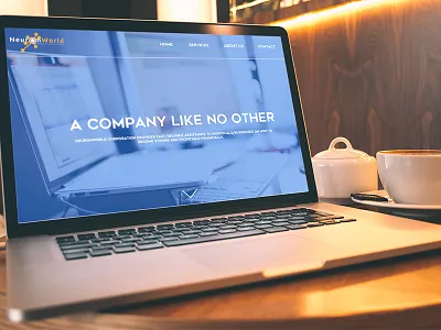Neuron World Website html photoshop psd sketch web design webdevelopment wordpress