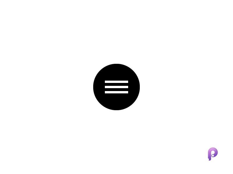 Hamburger Menu Freebie android animation freebie gif hamburger interaction ios ixd material principle ui ux