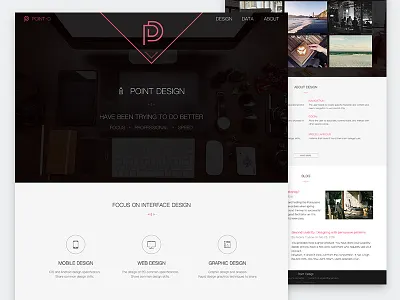 Daily UI #023 Web design ui web
