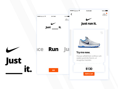 Nike shot - Complexion & Reduction app complexion design mobile nike reduction trend ui