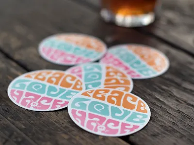 Hackday 17 sticker 60s badge emblem groovy hack hippy illustration love peace salesforceiq sticker