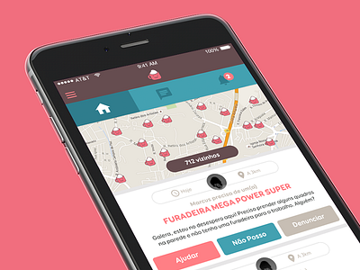 Tem Açúcar Mobile App app architecture design economy information mobile neighborhood neighbors platform sharing ui ux
