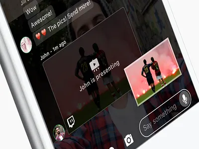 Multilayer / Multiplayer chat group messenger video
