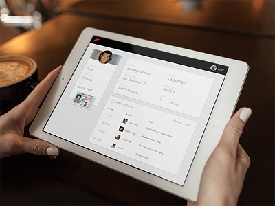 Customer Summary ios ipad profile user