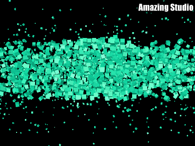 Day 5 - Cubes Into Letters | Cinema 4D 3d cubes dailycinema4d letters particle simple stusio