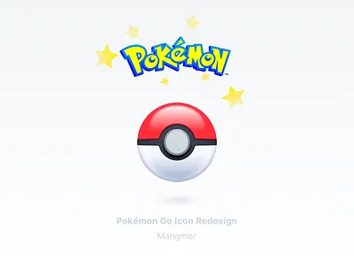 Pokémon Go Icon Redesign icon pokémon pokémon go redesign ui