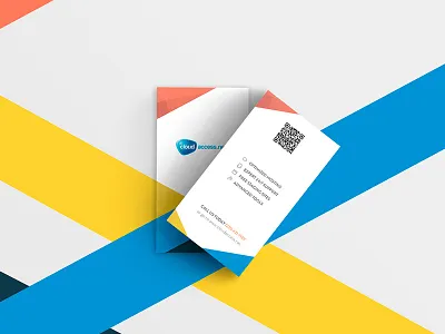 Generic Business Cards business card colors flat minimalistic