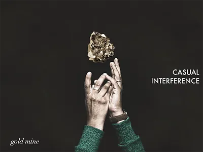 Casual Interference album art didot futura photo collage photography type typography