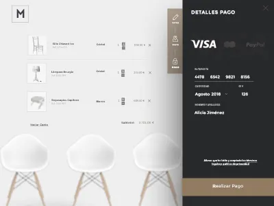 Payment. E-commerce furniture bank ecommerce furniture pay payment price sell store transaction ui ux