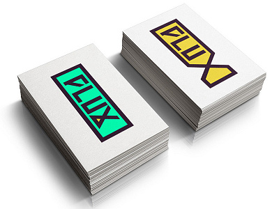 Flux - Logo branding logodesign typography