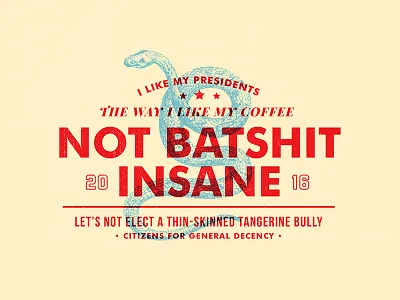 Coffee Preference america coffee decency election insane politics snake tangerine usa