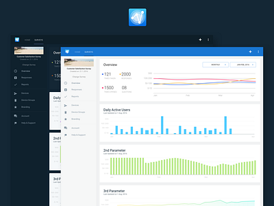 Dark/Light Dashboard UI arkwerk clean dark dashboard graphs numbers statistics ui ux