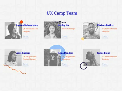 Amstedam UX Camp – Team amsterdam amsterdamux barcamp bold type conference event geometric illustration landing page ux uxcamp website