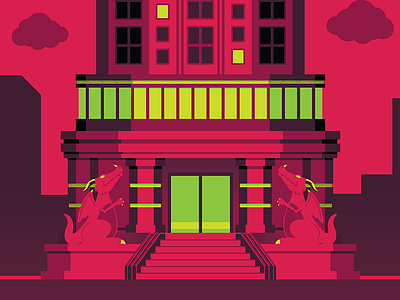 Empire Porky Building earthbound mother 3 nintendo porky