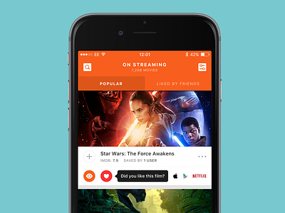 📽 1x 2x design film star wars ui user experience user interface ux