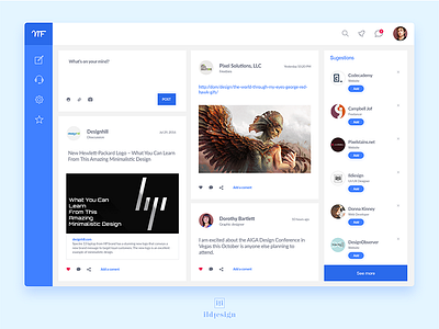 Newsfeed Ui Design daily ui ildiesign newsfeed ui ux