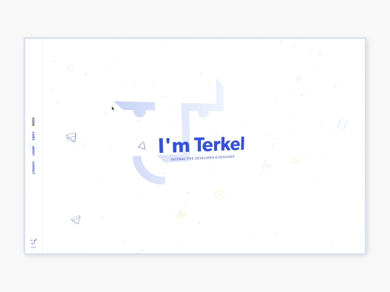 Portfolio 3d portfolio terkel web design webgl website