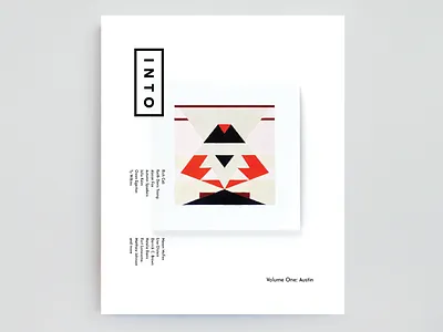 Into branding & cover design atx austin bird branding cover design editorial illustration into quarterly painting southwest texas