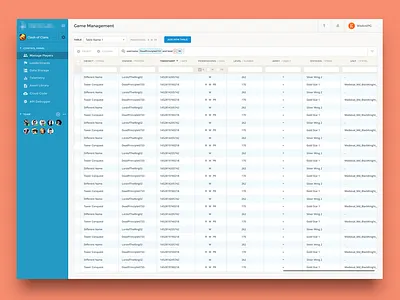 Data Storage Admin admin app clean cloud dashboard data design system erp figma form modern product prototype saas search table ui ui design ux design ux designs