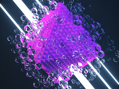 glbeed 3d after effects c4d cgi cinema 4d octane octane render photoshop x particles