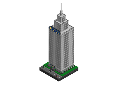 Buildings antage illustration plutus