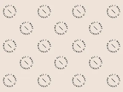 all i want is everything illustrator mark quote type typography