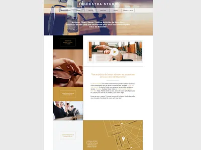 Orchestra Studio app branding concert culture logo music sketch svg tech ui ux wireframe