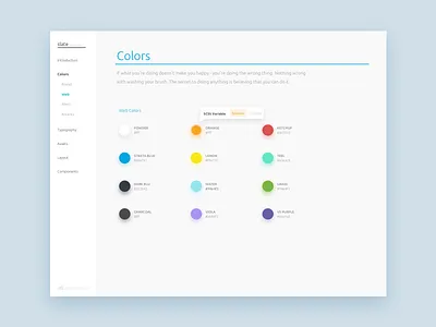 Slate Styleguide slate styleguide ui design