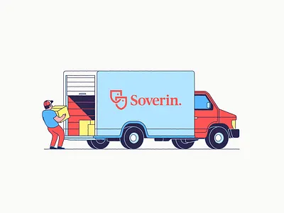Moving Van box move mover moving truck van