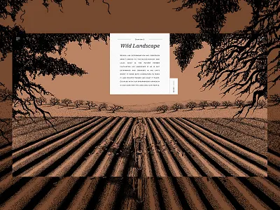 Hunter Farmer - Wild Landscape. art colourful farmer illustrations minimal recruitment