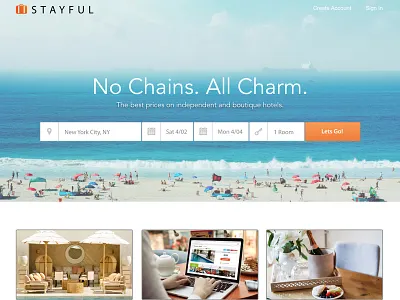 Homepage Redesign airbnb home page landing page travel ui user experience user interface ux web design