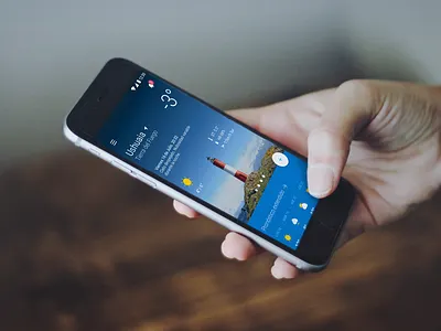 SMN Weather App #3. Location View. city ios weather weather app