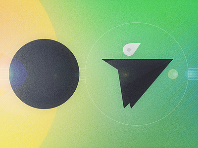 Black Sun - Abstract Composition abstract art design digital line modern shape sun texture