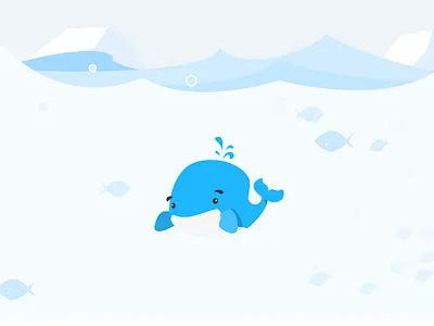 Whale illustrator ui ux