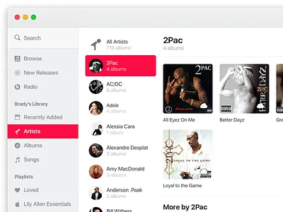 Apple Music itunes macos sierra