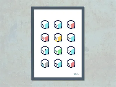 Emoji angry app emoji emotions faces haha illustrations like lol love sad wow