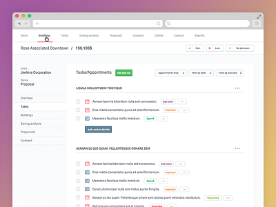 Waterscrooge App UI app interface ui ux web webapp website