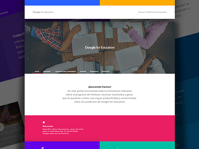 Google for Education México education google page site web website www