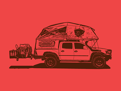 Cruiser Trailer cruiser illustration sackwear