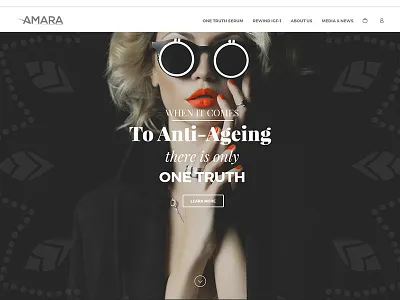 Amara Concept anti ageing beauty flat frame healthy