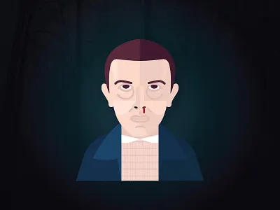 Stranger Things - Eleven character el eleven girl hero mystic serie stranger things supernatural tv