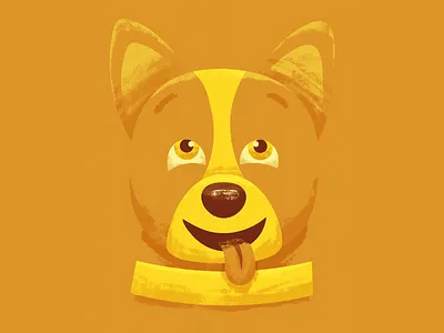 Inside Snout - Joy corgi dog inside out