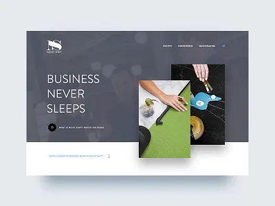 Event Layout design event hero party ui webdesign