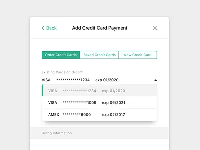 Dropdown Style app drop down form green ios mobile native screen tab tablet ui