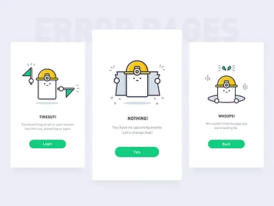 Some idea about error pages cute eeror idea interesting pages simple ui