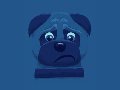 Inside Snout - Sadness dog inside out