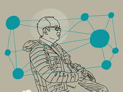 Cloud Commuting illustration