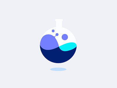 Oceanspell bottle bubbles logo magic ocean spell underwater water