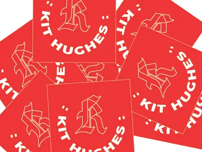 Kit Hughes - The Internet of Things design kit hughes poster red