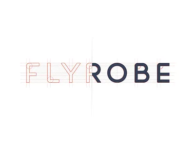Flyrobe Logo Type black logo branding clean clear logo fashion fashion logo flyrobe india logo mumbai ui